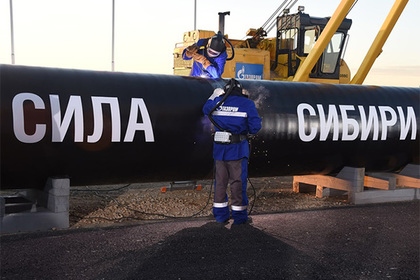 «Газпром» построил половину первого участка «Силы Сибири»