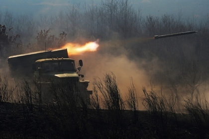 В ДНР заявили об обстреле окрестностей Донецка 120 ракетами