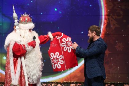 Главный Дед Мороз России сделал Кадырова своим помощником