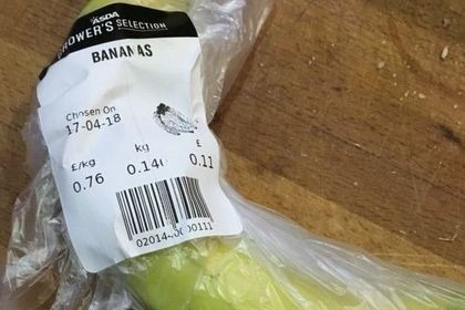 Британка заплатила за банан более 80 тысяч рублей