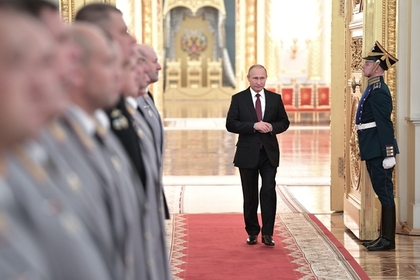 Раскрыт сценарий церемонии инаугурации Путина