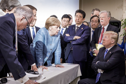 Трамп нагрубил половине лидеров G7