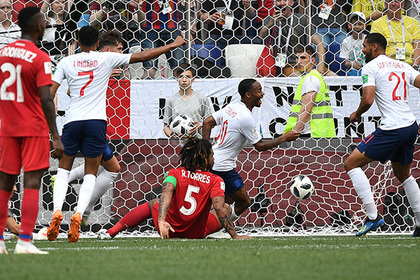 Англичане забили шесть мячей в ворота Панамы и вышли в плей-офф ЧМ
