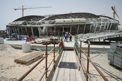 Строительство стадиона ЧМ-2022 в Катаре