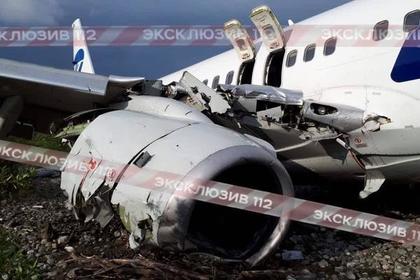 Раскрыта вероятная причина аварии с загоревшимся самолетом в Сочи