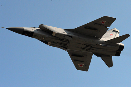 Истребитель-перехватчик МиГ-31 разбился в России