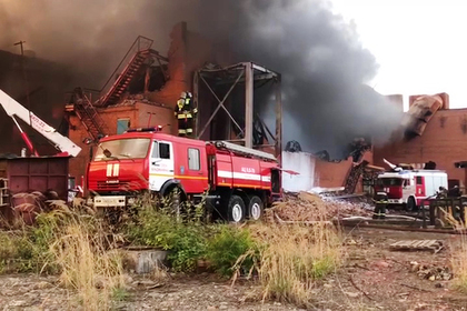Пожар на металлургическом заводе во Владикавказе локализовали