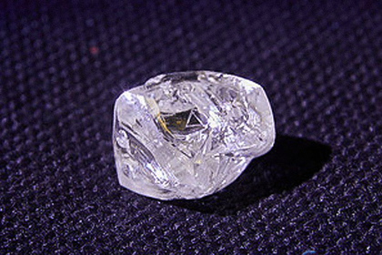 На открытом Путиным месторождении найден огромный алмаз
