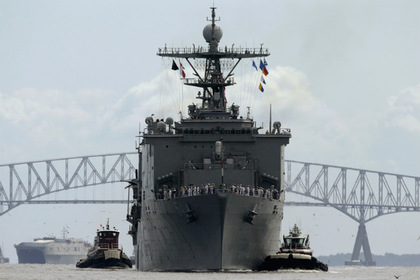 Большой десантный корабль «Форт Макгенри» ВМС США