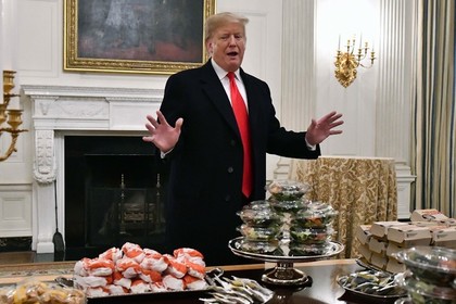 Бургерам Трампа отказали в претензии на приличный ужин