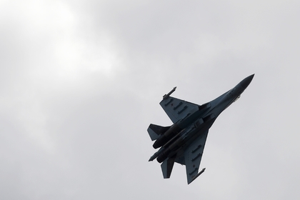 Су-27 перехватил самолет-разведчик у российской границы