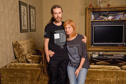 Кирилл Толмацкий с матерью Ириной
