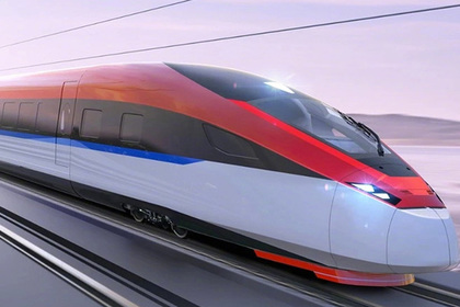 В Китае показали высокоскоростной поезд для России
