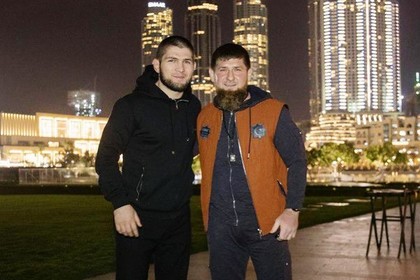 Хабиб Нурмагомедов и Рамзан Кадыров