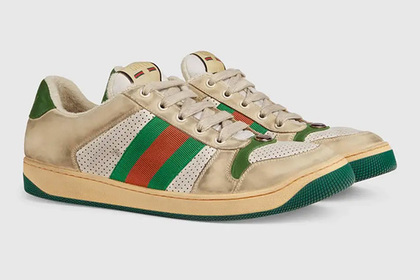 Gucci решил продавать «грязную» обувь по 870 долларов