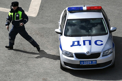 Полицейского сбили на юге Москвы