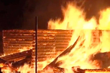 В Белоруссии католический храм сожгли вместе с мусором