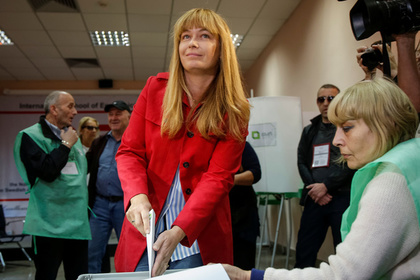 Жена Саакашвили проиграла выборы в Грузии