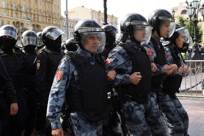 Приезжего-экстремиста задержали на несогласованной акции в Москве