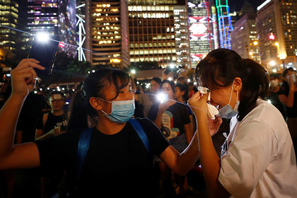 Школьники Гонконга стали героями протестов