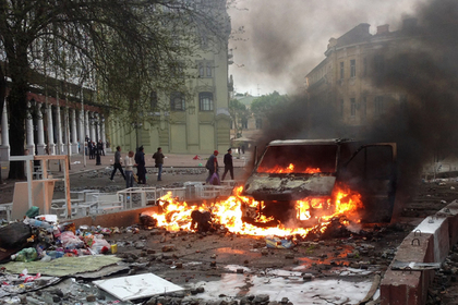 На Украине спустя пять лет расследуют гибель людей в огне в Одессе