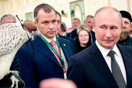 Путин подарил белого кречета принцу Абу-Даби