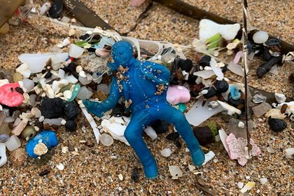 Пластиковые игрушки из прошлого века заполонили британские пляжи