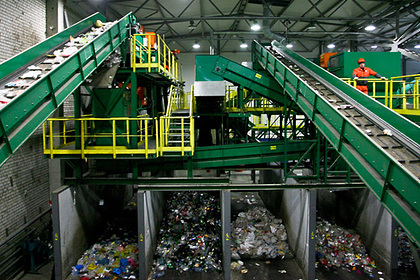 Первую линию комплекса по переработке отходов запустили в Подмосковье