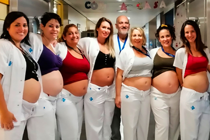 Сразу семь медсестер из одного отделения для новорожденных забеременели