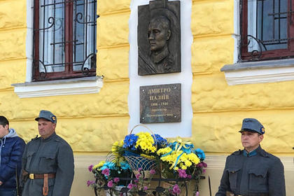 На Украине открыли мемориальную доску гауптштурмфюреру СС