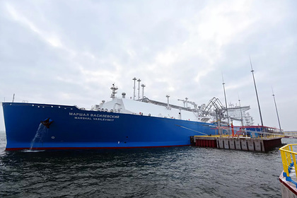 Судно «Газпрома» займется перевозкой американского газа