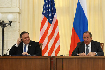 Лавров и Помпео обсудили обвинения во вмешательстве России в дела США
