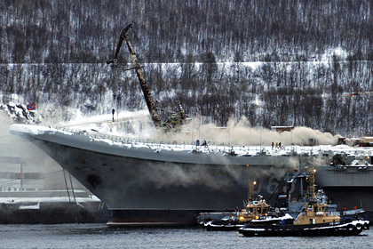 Пожар на крейсере «Адмирал Кузнецов»