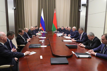 Российско-белорусские переговоры 7 декабря