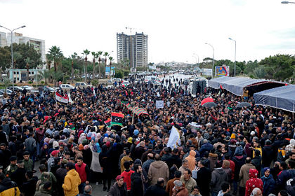 Протесты в Ливии