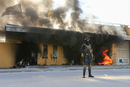 У посольства США в Ираке прогремел взрыв