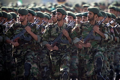Бойцы Корпуса стражей исламской революции
