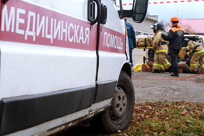 В жилом доме в российском городе взорвался газ и рухнул потолок