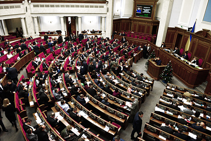 На Украине сократят число депутатов