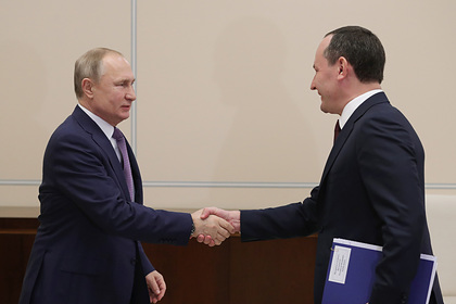 Владимир Путин и Павел Ливинский