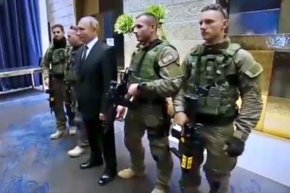 Опубликовано фото Путина с израильским спецназом
