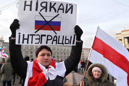 В Белоруссии обнаружили «обвальное падение» пророссийских настроений