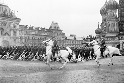 Парад Победы на Красной площади в Москве 