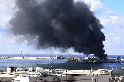 Появились сообщения об атаке на турецкий корабль с оружием в Ливии