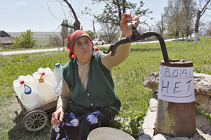 Украина сократила подачу воды в ЛНР