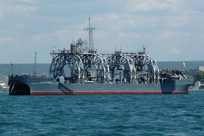 100-летнее судно ВМФ России привлекли к боевой подготовке