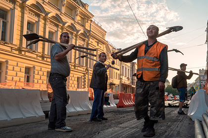 Подсчитана доля трудовых мигрантов в России