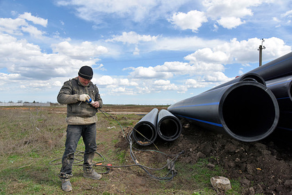 Украина констатировала невозможность подачи воды в Крым