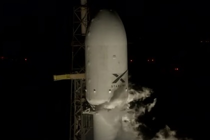 SpaceX запустила новую партию спутников глобального интернета