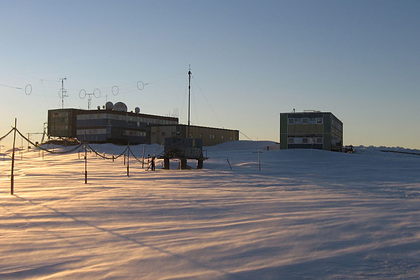 На российской антарктической станции «Мирный» произошел пожар